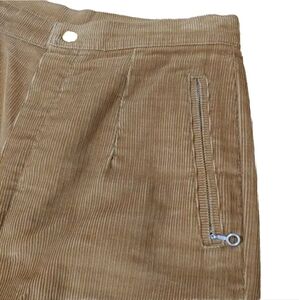 Far West Corduroy Capri Pants Woman 28 X 16 Vtg USA Union Made Bermuda Shorts